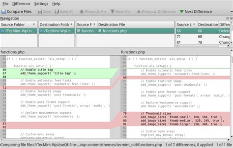 xxbdifs|10 Best File Comparison and Difference (Diff) Tools in Linux